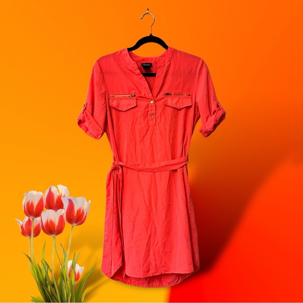 Rue 21 Coral Dress/Tunic Top